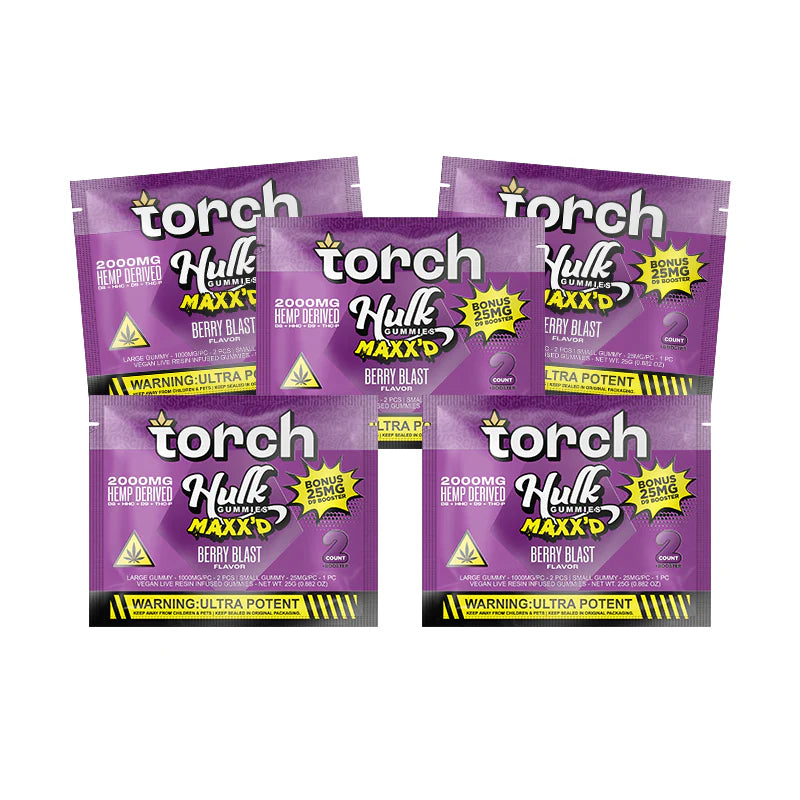 Berry Blast Hulk Maxx'd Gummies | 2000mg