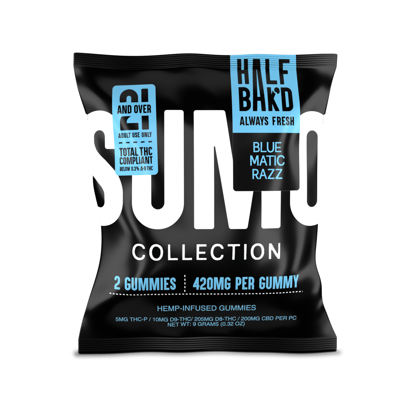 Bluematic Razz | SUMO Gummies