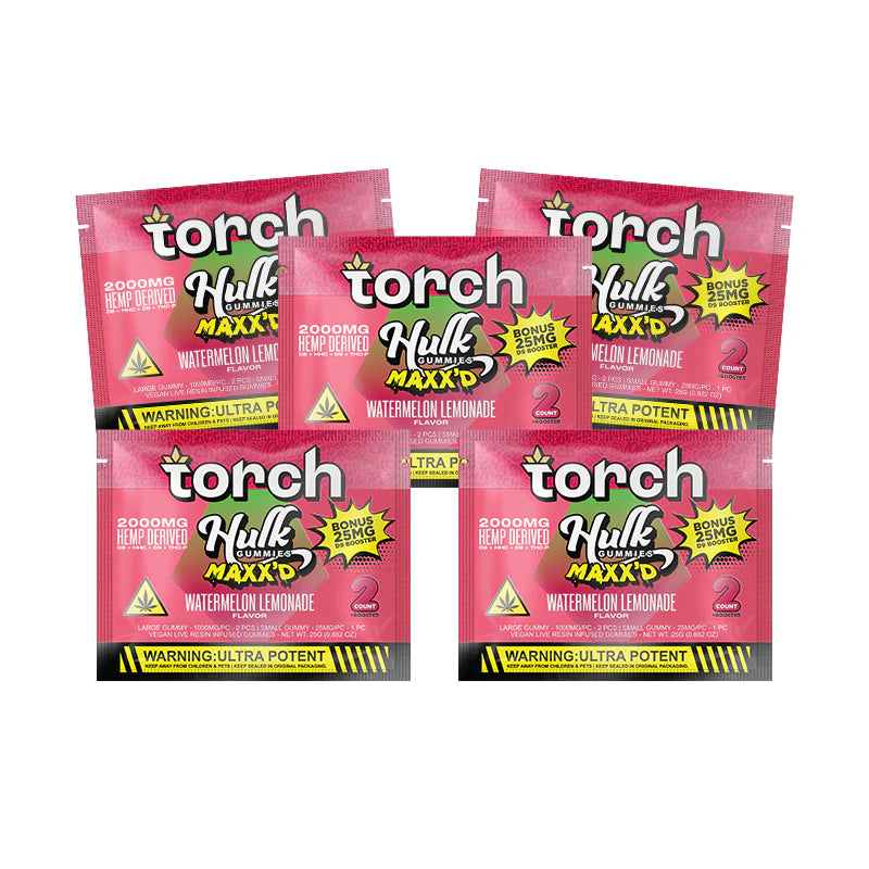 Watermelon Lemonade Hulk Maxx'd Gummies | 2000mg