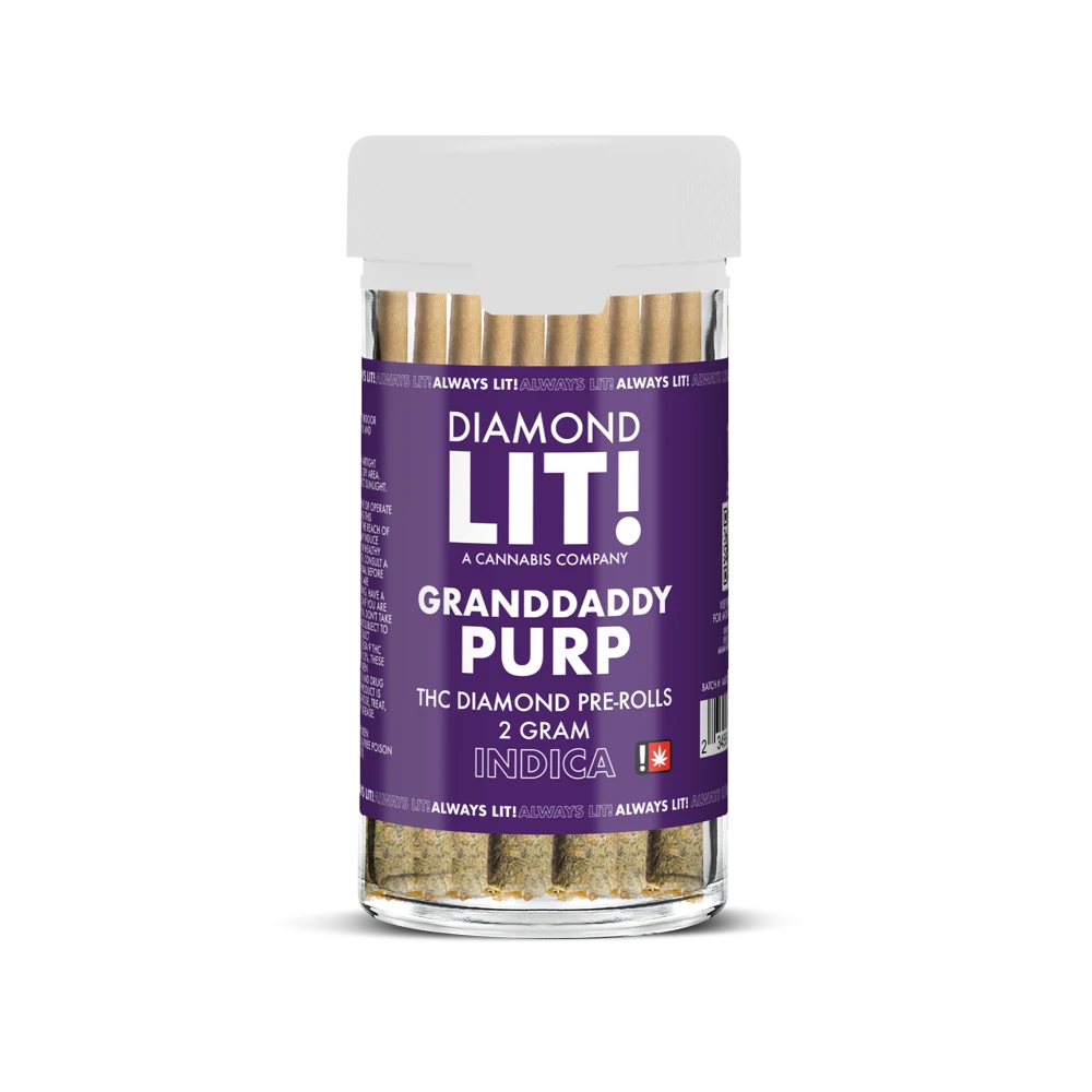 Granddaddy Purp Pre Roll | 10G - 5pcs