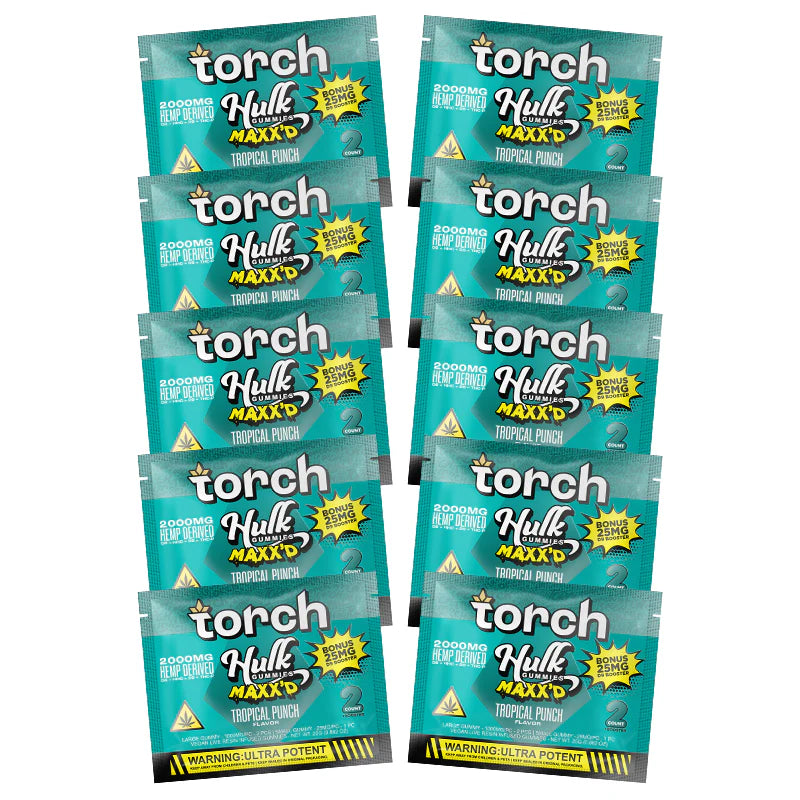Tropical Punch Hulk Maxx'd Gummies | 2000mg