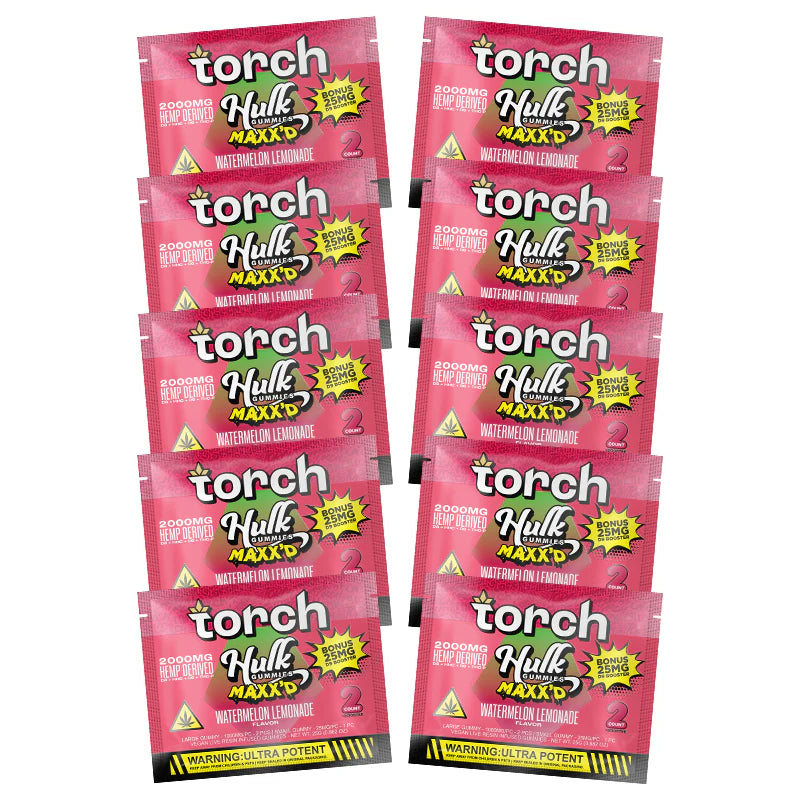 Watermelon Lemonade Hulk Maxx'd Gummies | 2000mg
